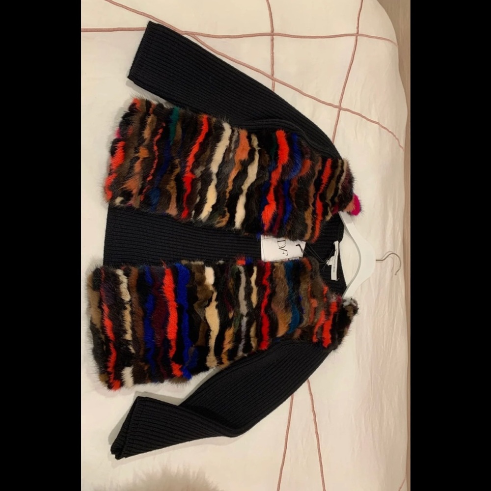 diane von furstenberg womans cardigan